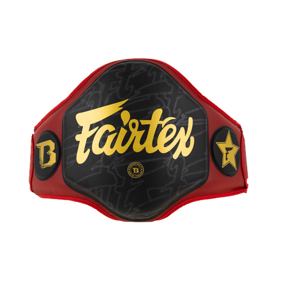 FAIRTEX x BOOSTER BELLY PAD RØD