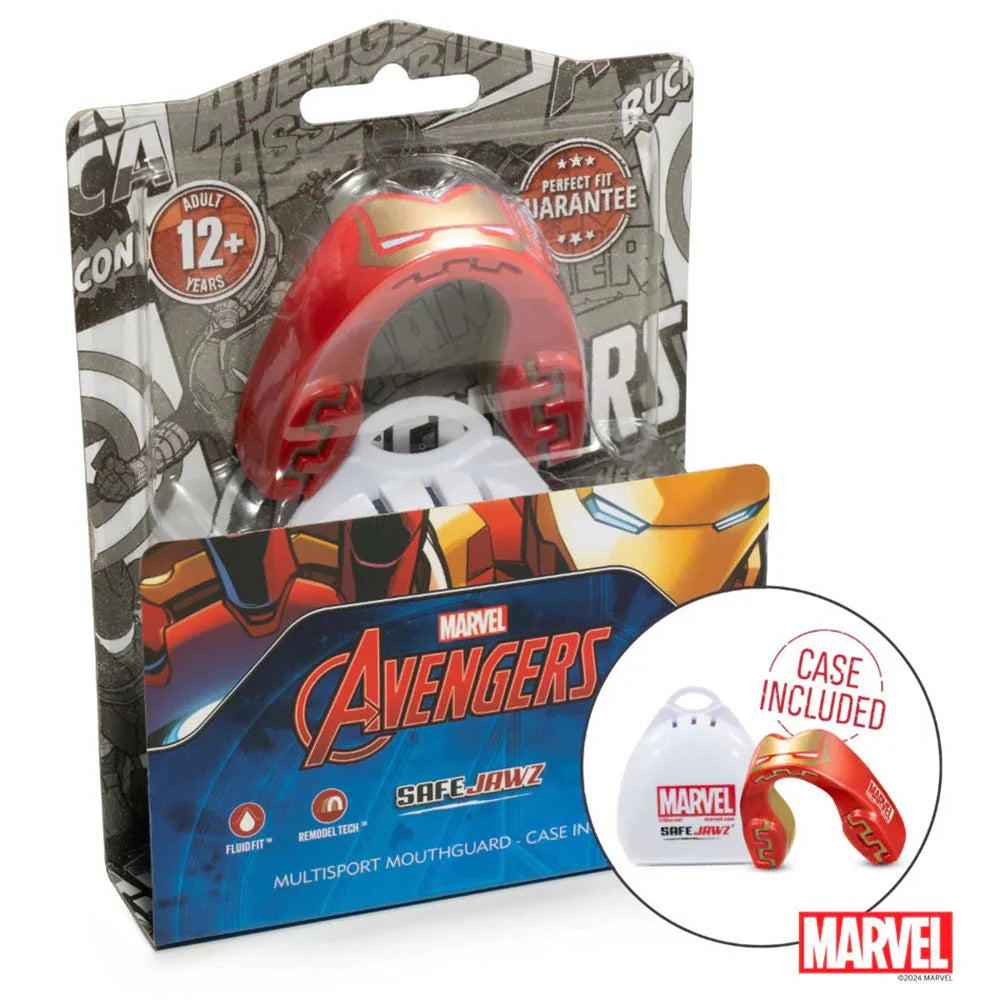 SAFEJAWZ MARVEL IRON MAN TANDBESKYTTER