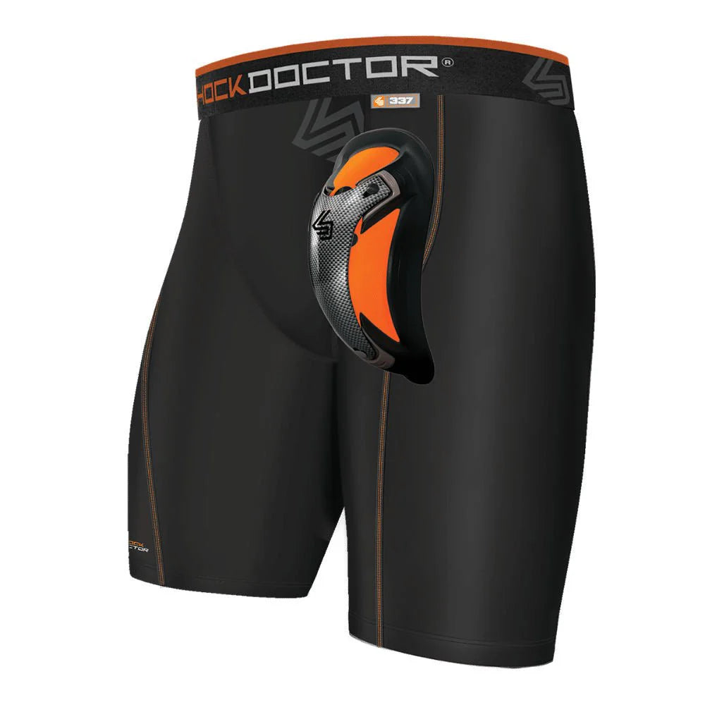 SHOCK DOCTOR ULTRAPRO COMPRESSION SHORT WITH ULTRA CARBON FLEX CUP