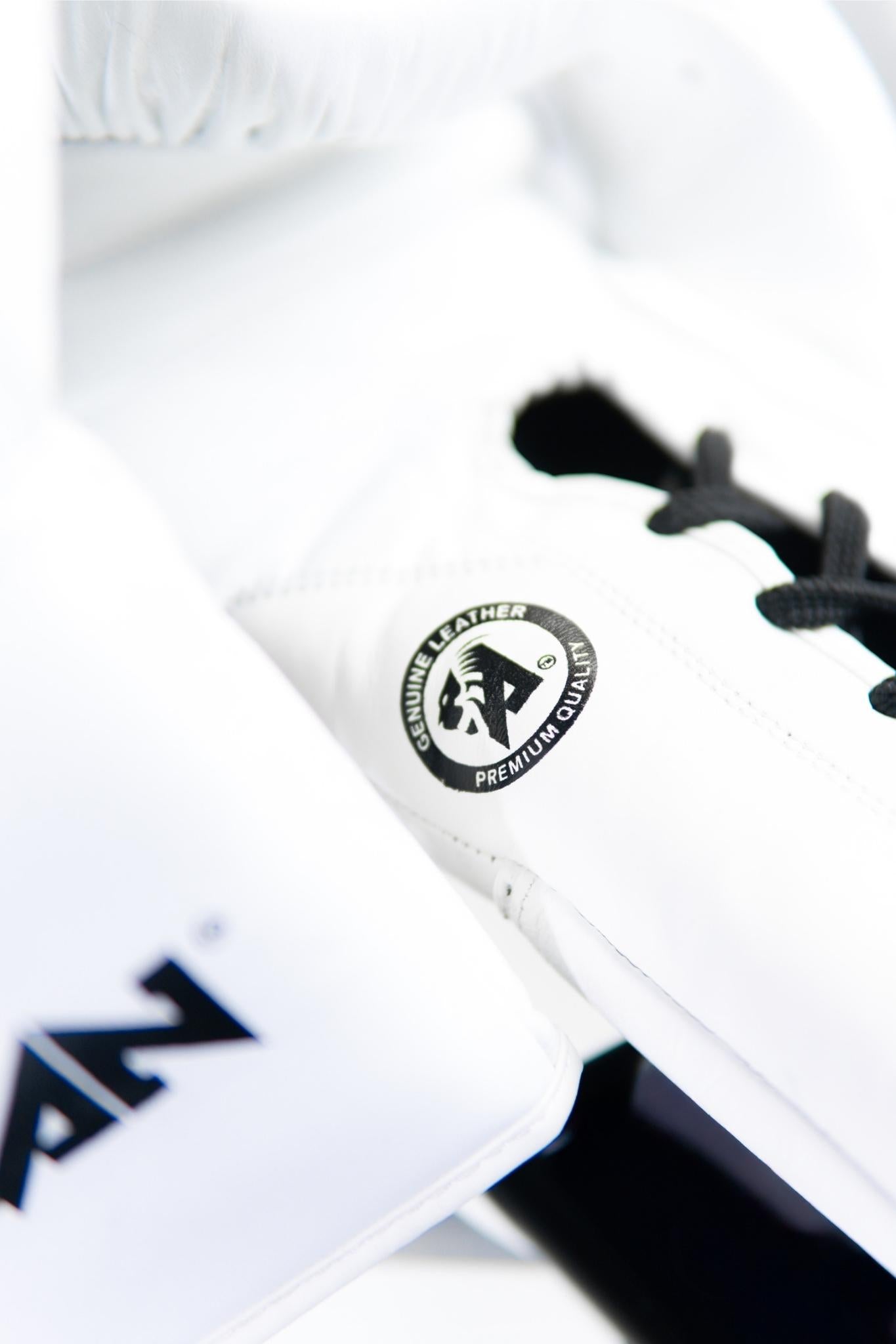AZLAN SHINGUARDS “LIGHTNING” WHITE/BLACK