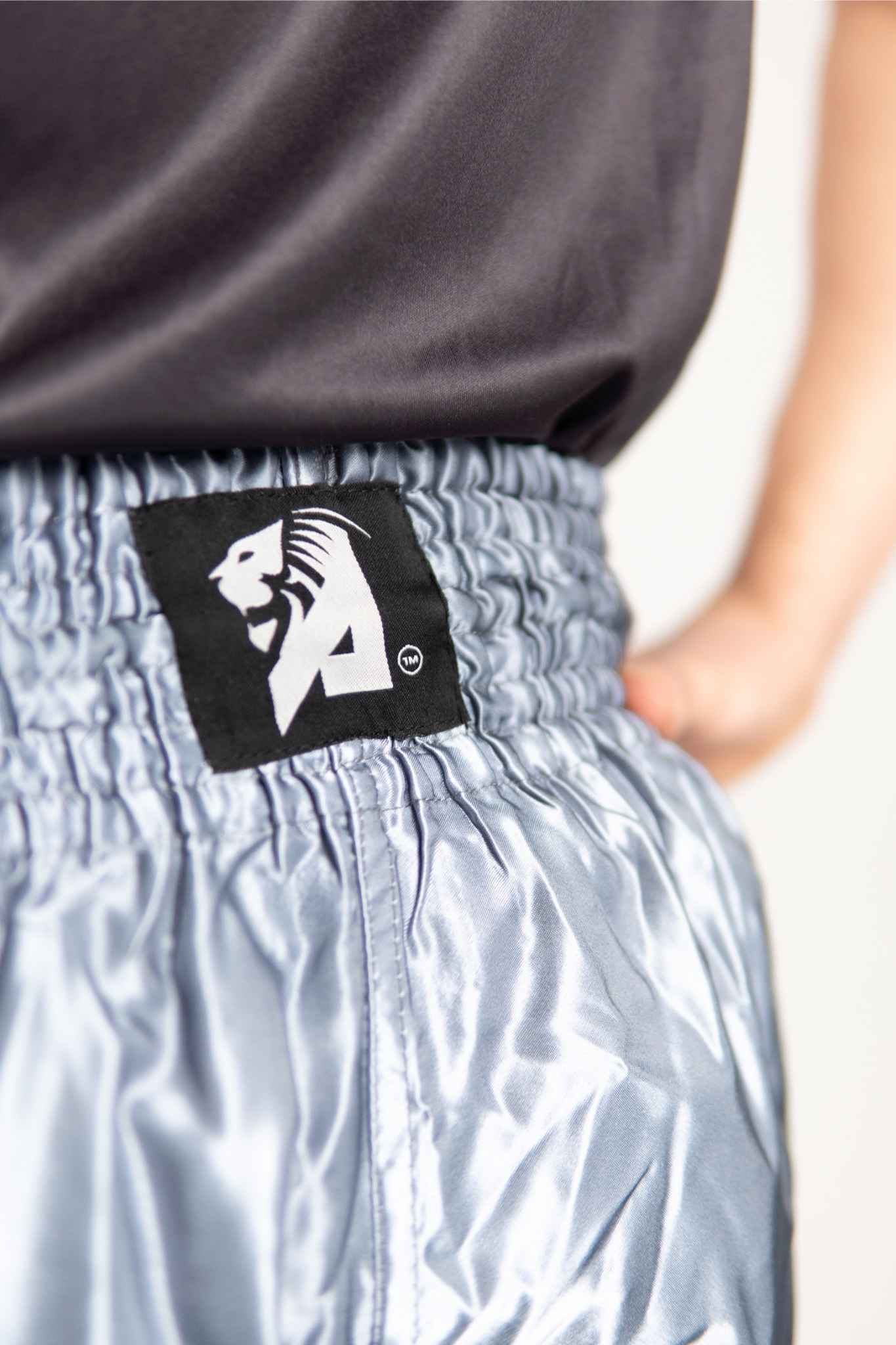 AZLAN X BADR FIGHT CLUB “BADR ARMY” MUAY THAI SHORTS