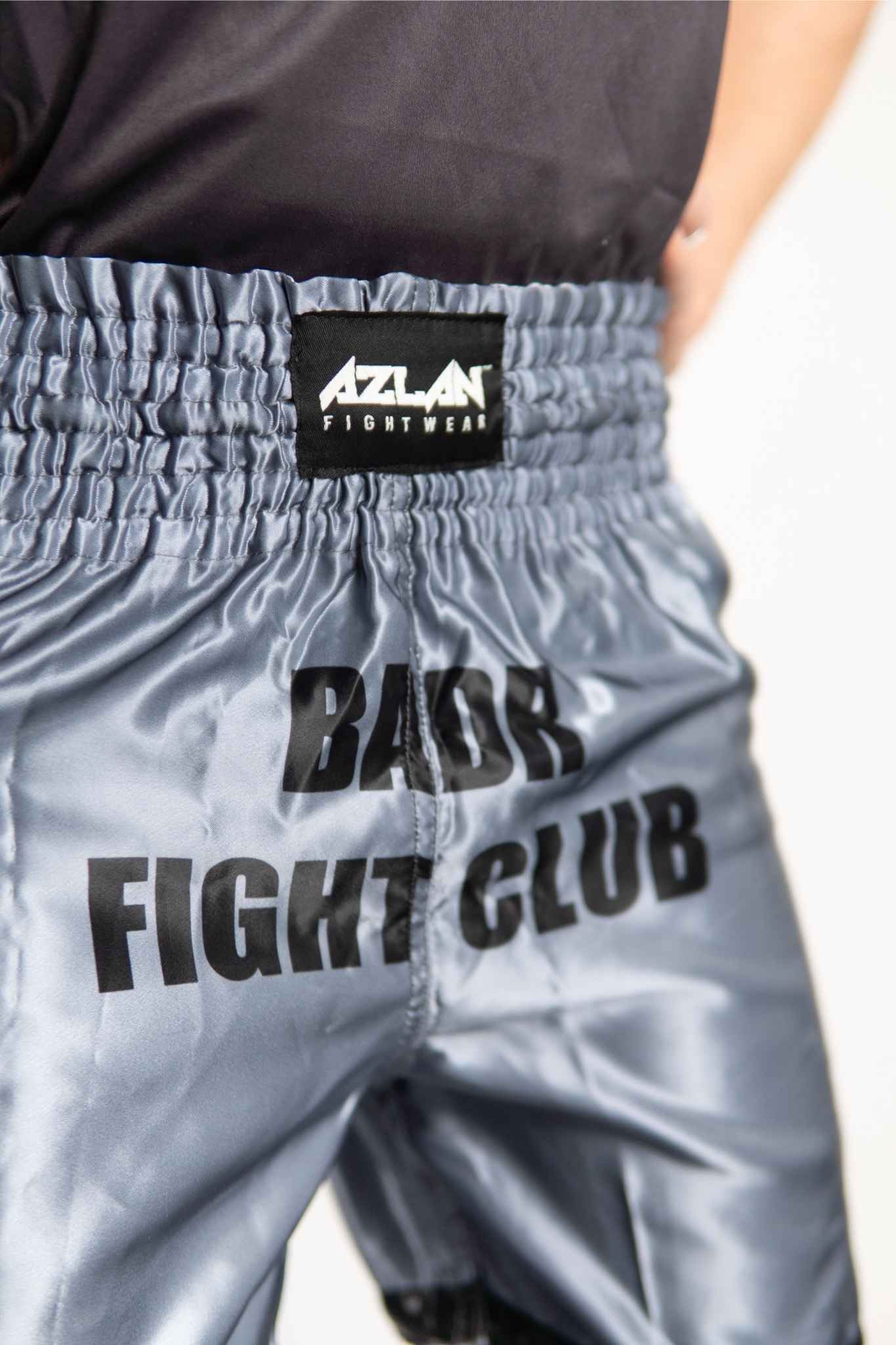 AZLAN X BADR FIGHT CLUB “BADR ARMY” MUAY THAI SHORTS