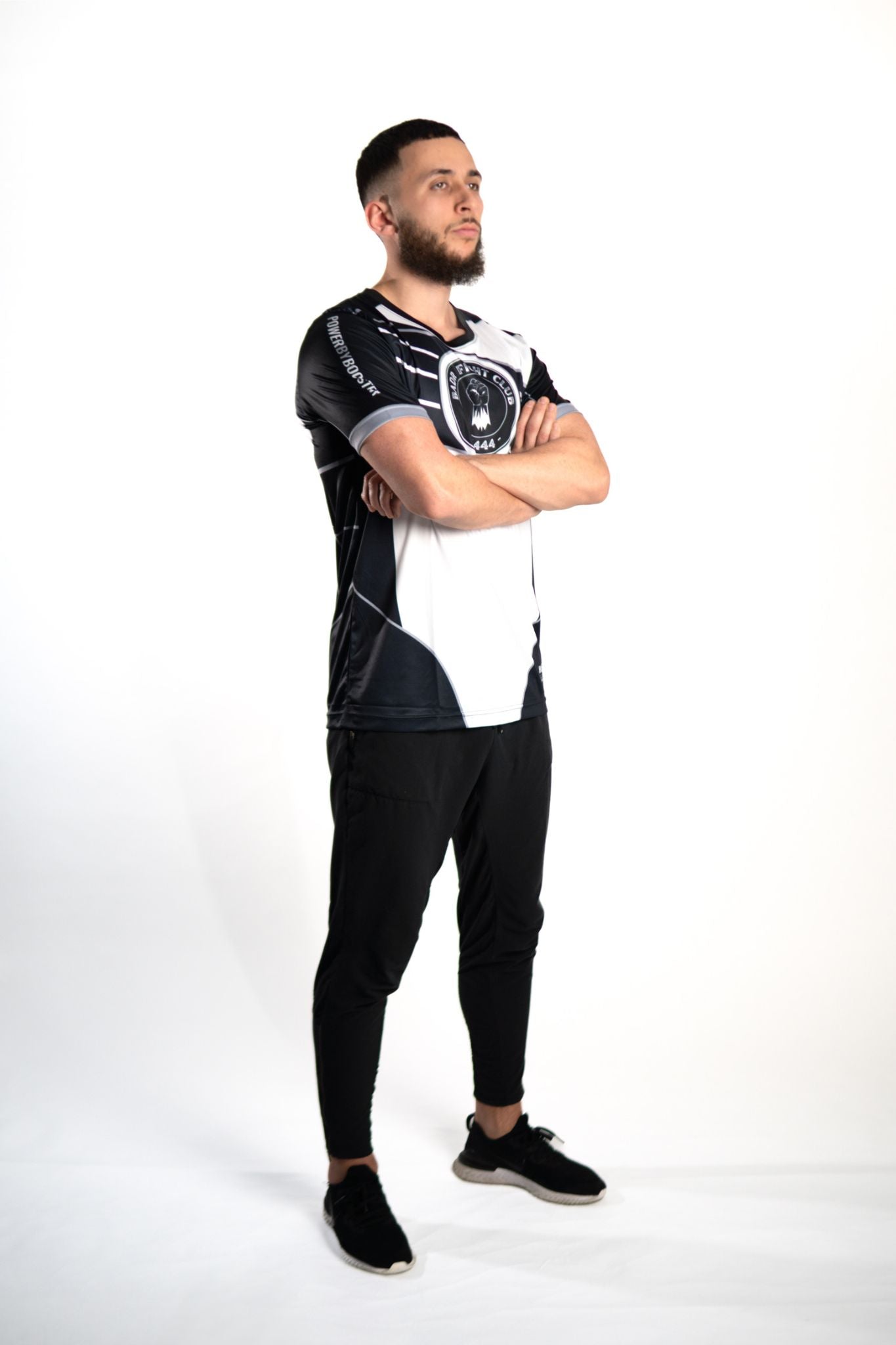 BADR FIGHT CLUB x BOOSTER FIGHT GEAR DRI FIT T-SHIRT