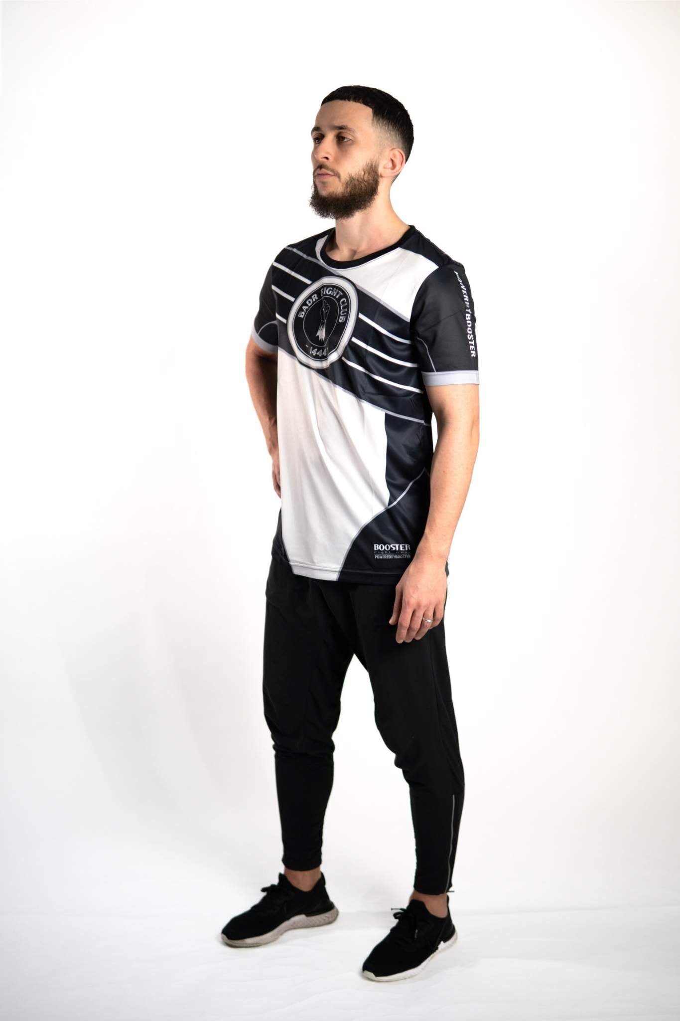 BADR FIGHT CLUB x BOOSTER FIGHT GEAR DRI FIT T-SHIRT