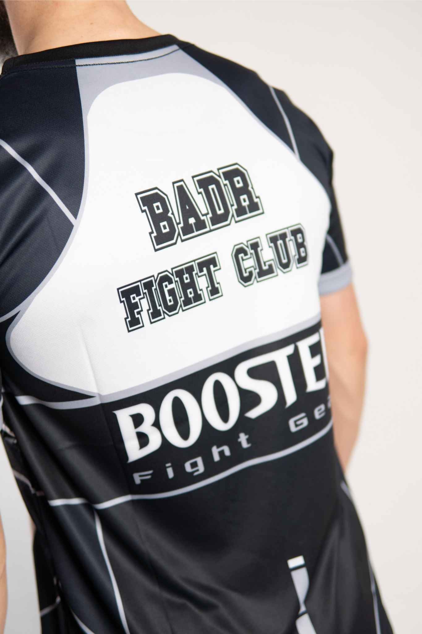 BADR FIGHT CLUB x BOOSTER FIGHT GEAR DRI FIT T-SHIRT