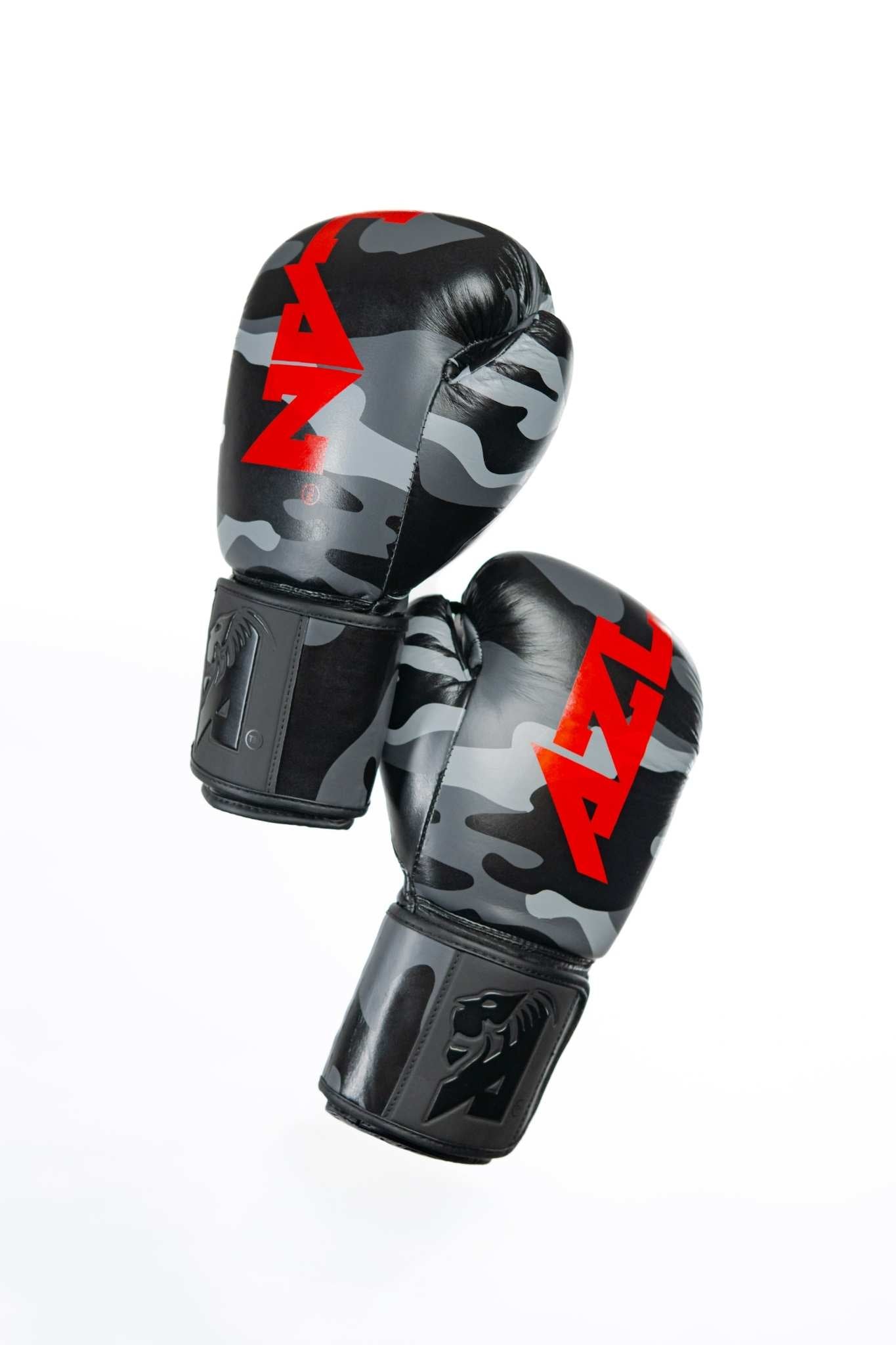 AZLAN BOXING GLOVES "GREY CAMO"
