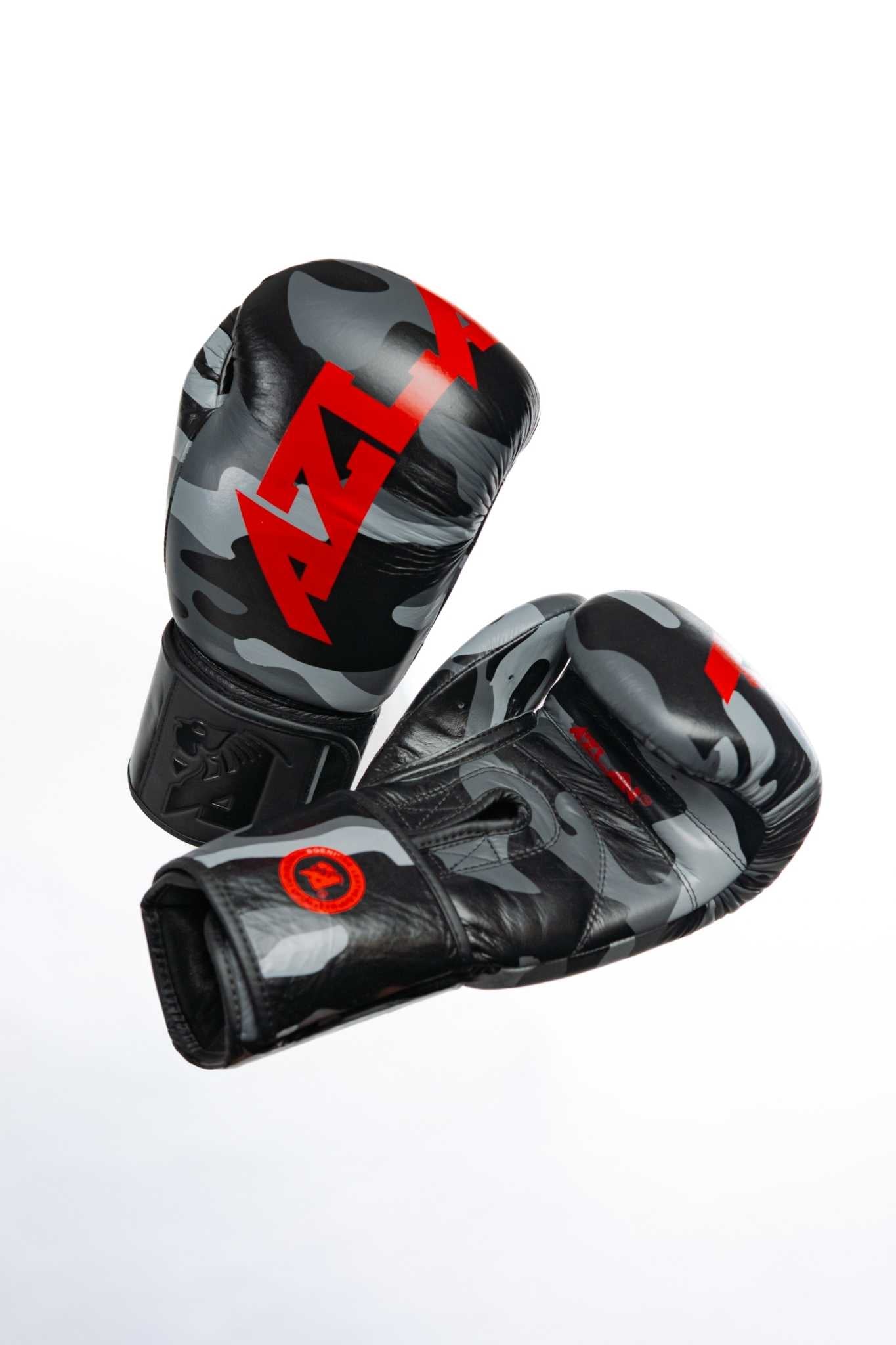 AZLAN BOXING GLOVES "GREY CAMO"