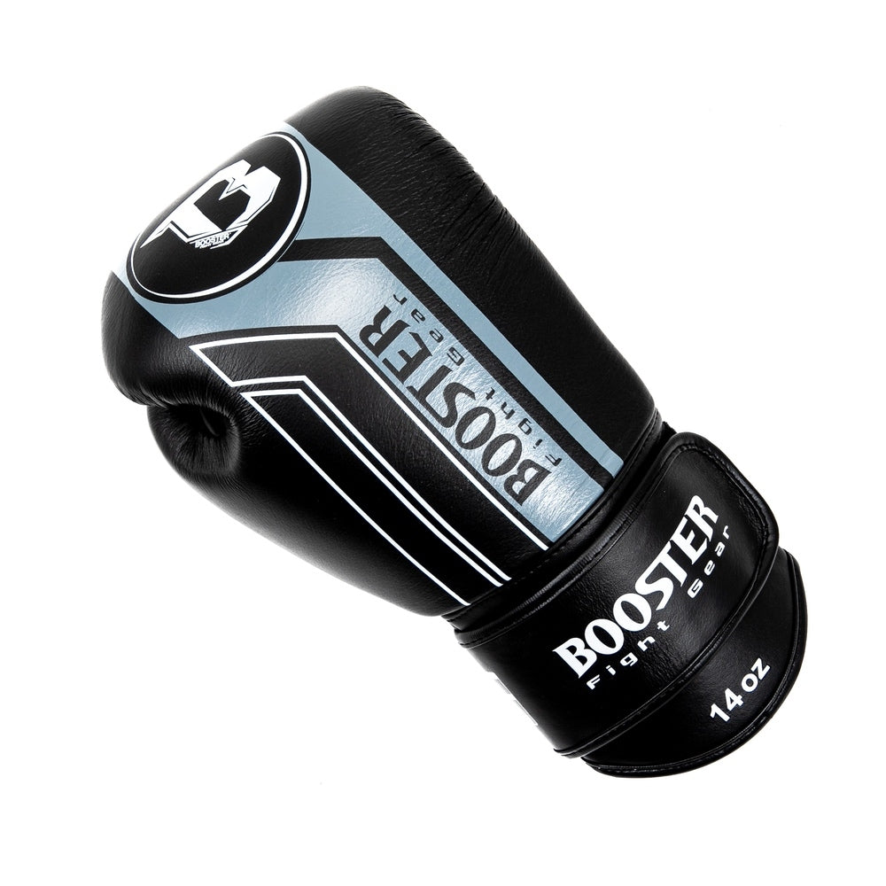 BOOSTER V9 BOXING GLOVES BLACK/GREY