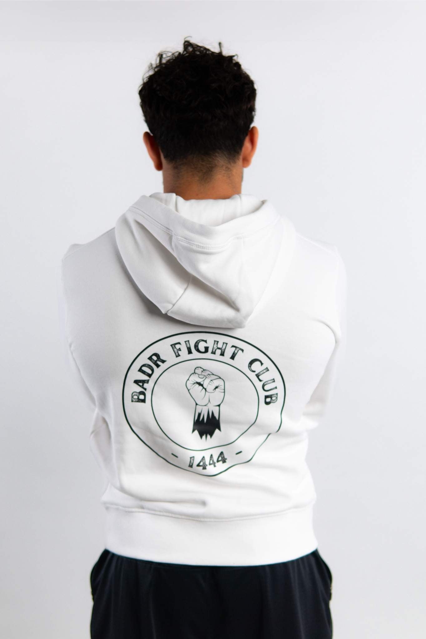 BADR HOODIE WHITE
