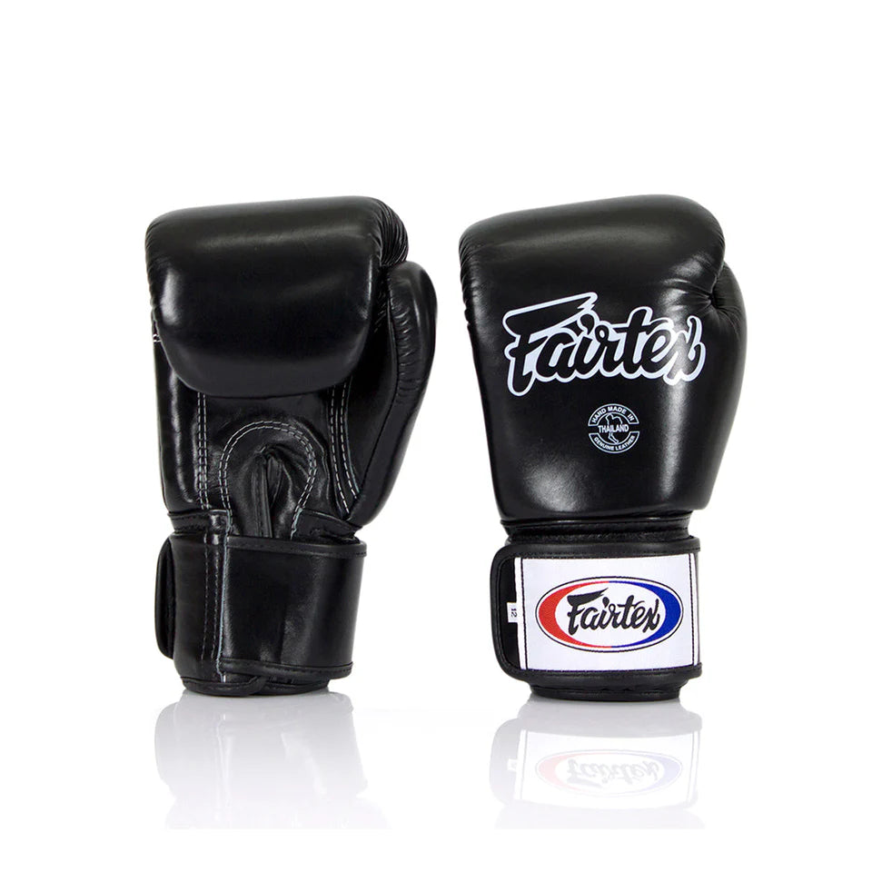 FAIRTEX BGV1 BLACK BOXING GLOVES