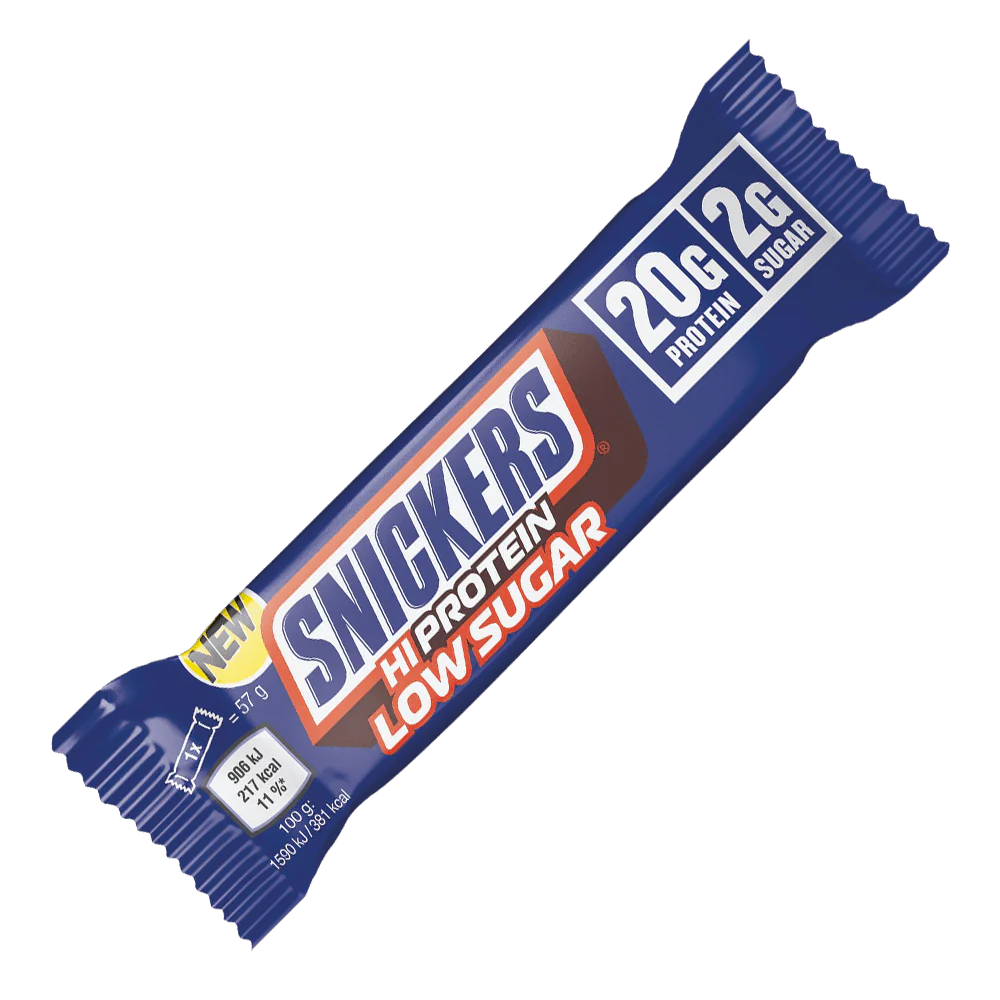 SNICKERS HIPROTEIN LOW SUGAR BARS 57G