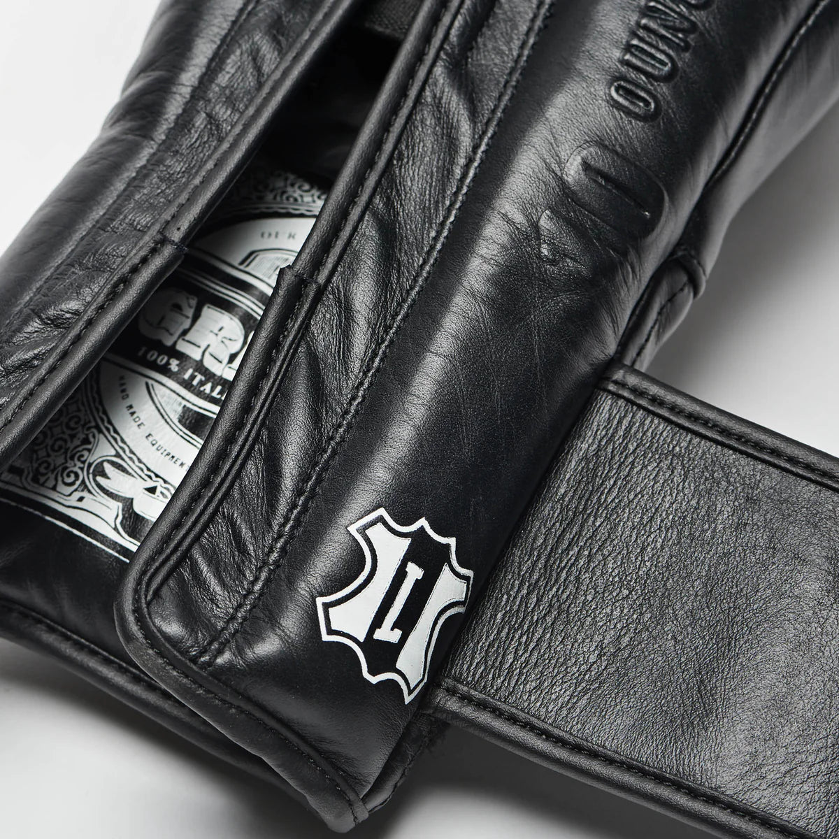 LEONE “THE GREATEST” BOXING GLOVES BLACK
