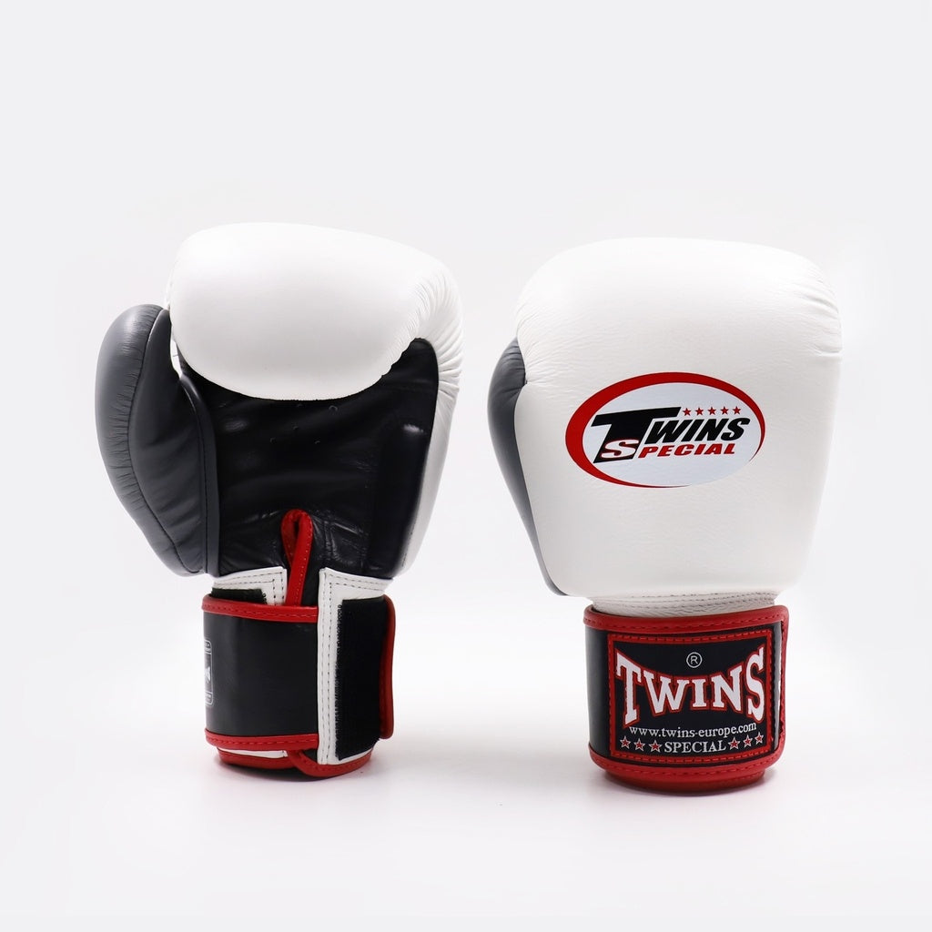 TWINS BGVL 4 Black/White/Grey BOXING GLOVES
