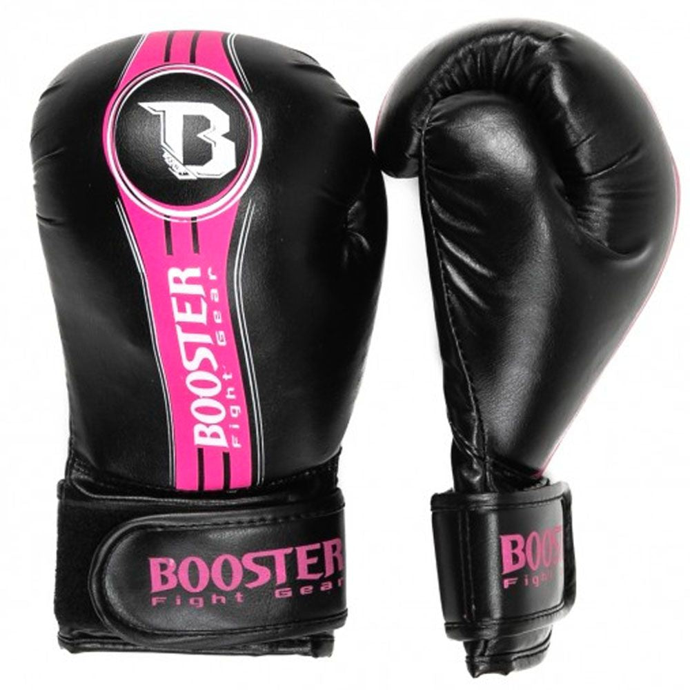 BOOSTER FUTURE V2 SORT/LYSERØD BOKSEHANDKSER