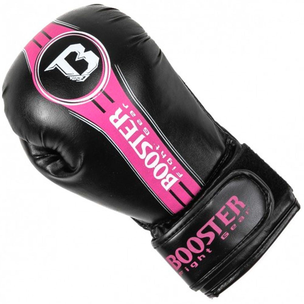 BOOSTER FUTURE V2 SORT/LYSERØD BOKSEHANDKSER