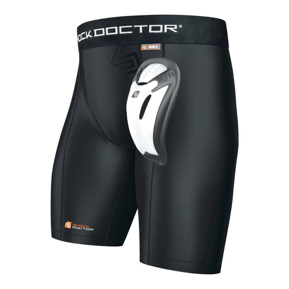 SHOCK DOCTOR CORE COMPRESSION SHORT WITH BIOFLEX CUP