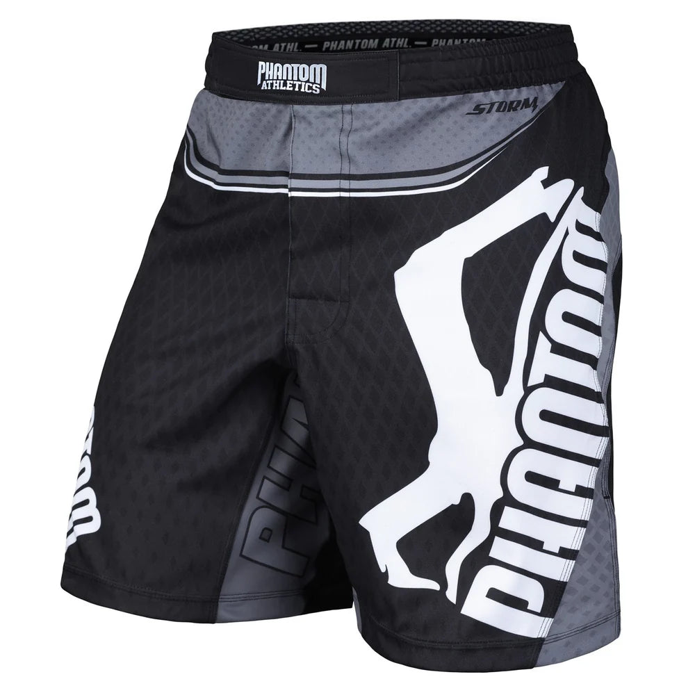 PHANTOM ATHLETICS MMA SHORTS STORM NITRO - BLACK/GRAY