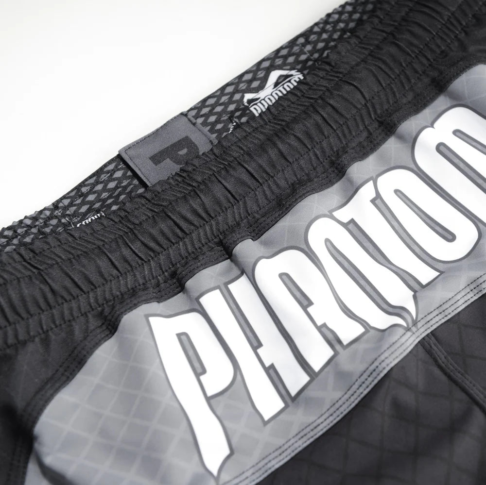 PHANTOM ATHLETICS MMA SHORTS STORM NITRO - BLACK/GRAY
