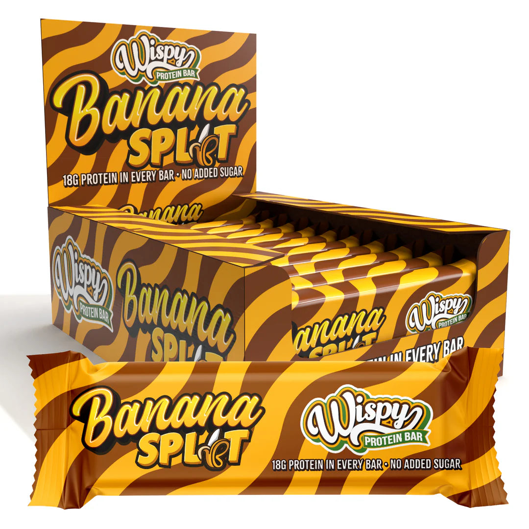 WISPY PROTEIN BAR - BANANA SPLIT(10x55g)