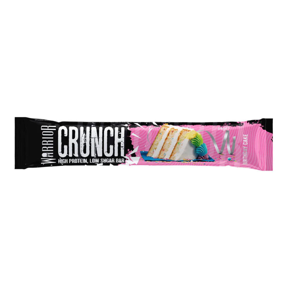 WARRIOR CRUNCH BAR - BIRTHDAY CAKE