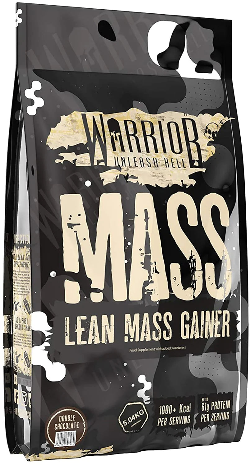 WARRIOR MASS LEAN GAINER - DOUBLE CHOCOLATE 5kg
