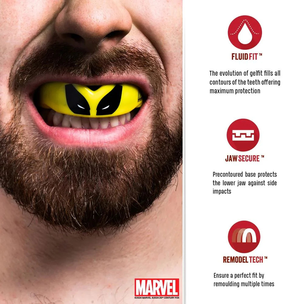 SAFEJAWZ DEADPOOL WOLVERINE TANDBESKYTTER