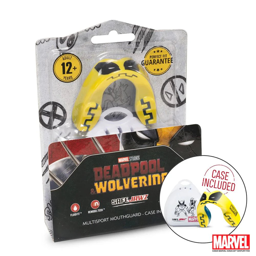 SAFEJAWZ DEADPOOL WOLVERINE TANDBESKYTTER