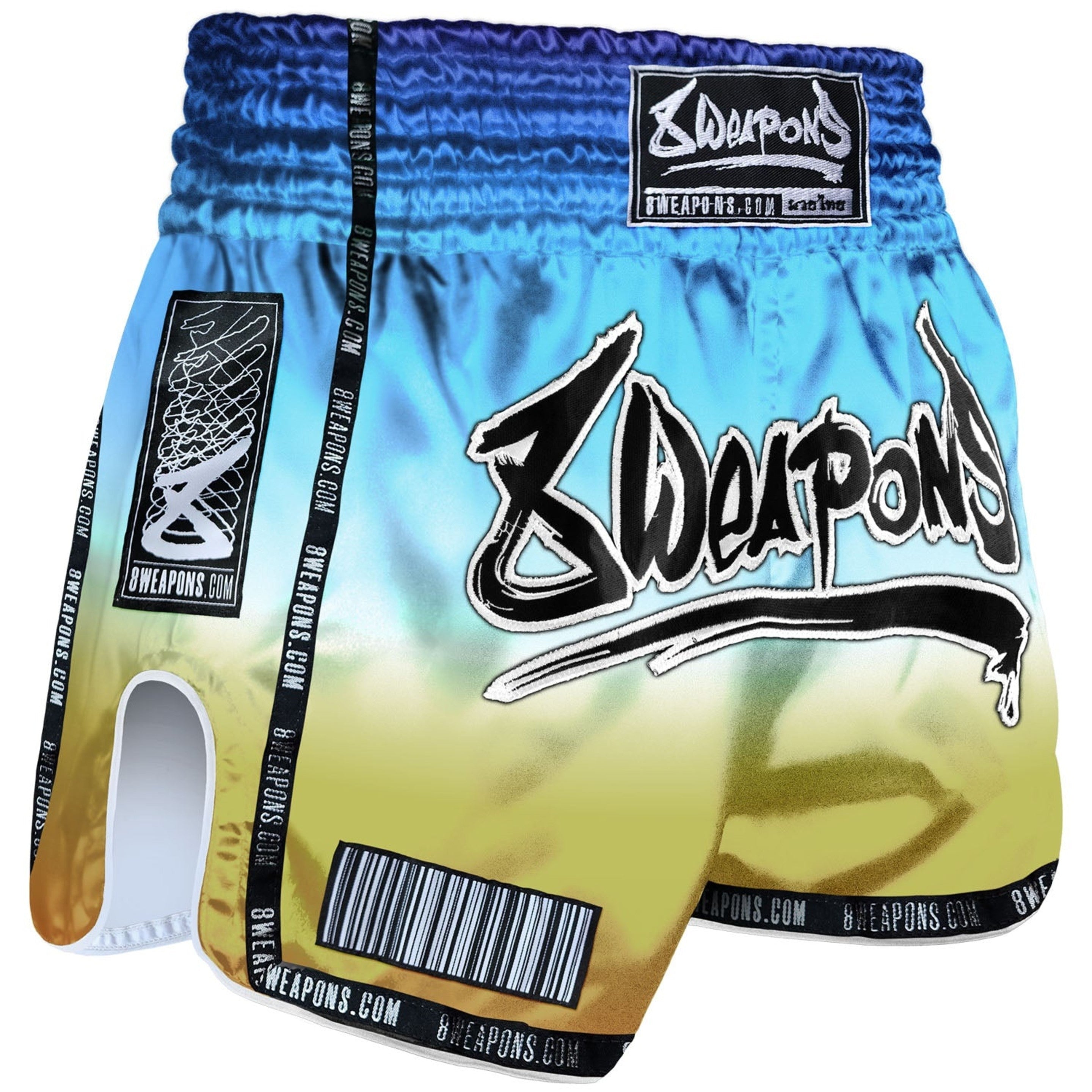 8 WEAPONS “VIVO SUNRISE” MUAY THAI SHORTS