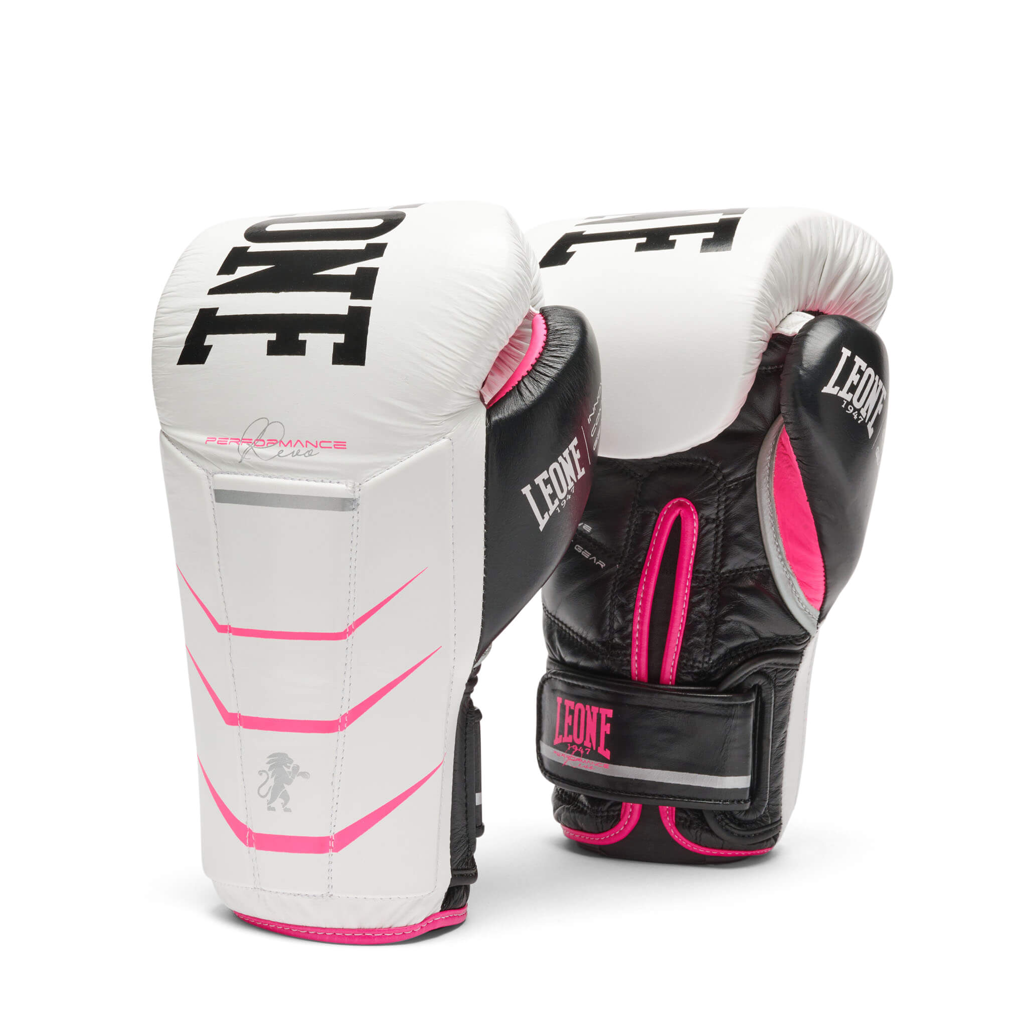 LEONE “REVO FLUO” BOXING GLOVES PINK
