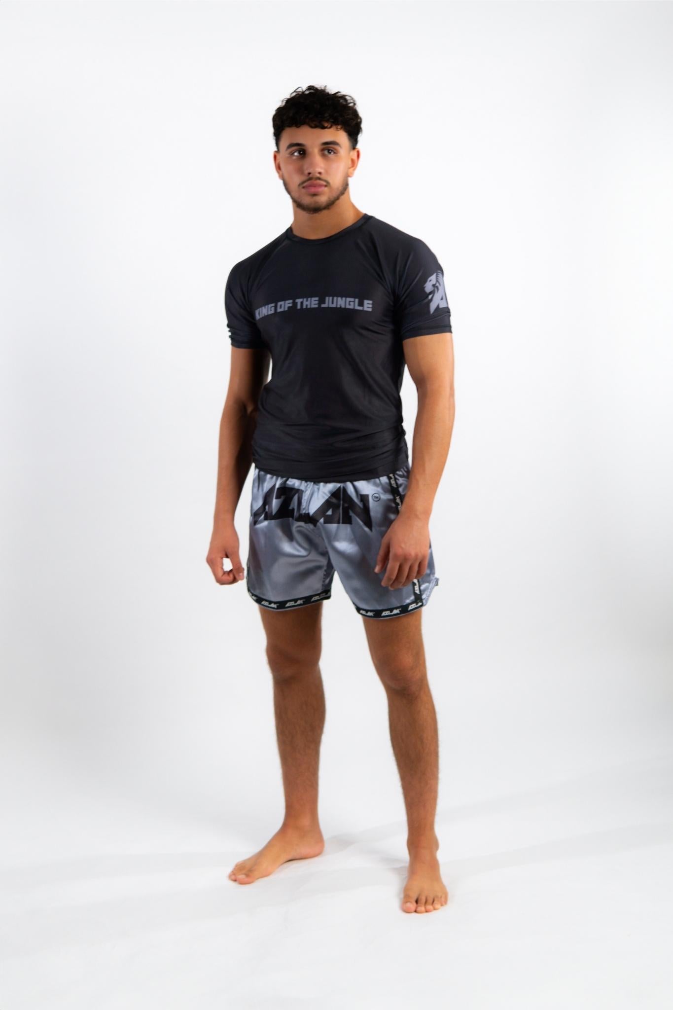 RASHGUARD "KING OF THE JUNGLE" SHORT SLEEVE