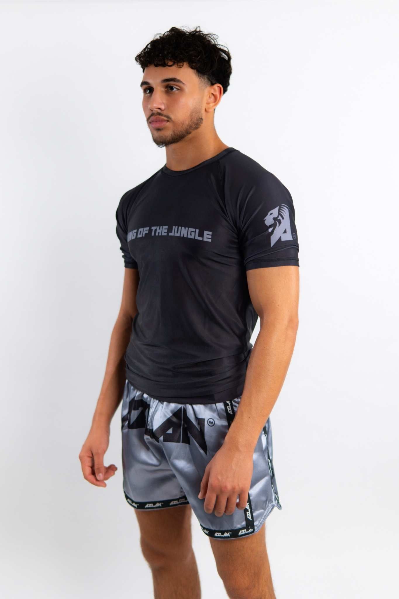 RASHGUARD "KING OF THE JUNGLE" SHORT SLEEVE