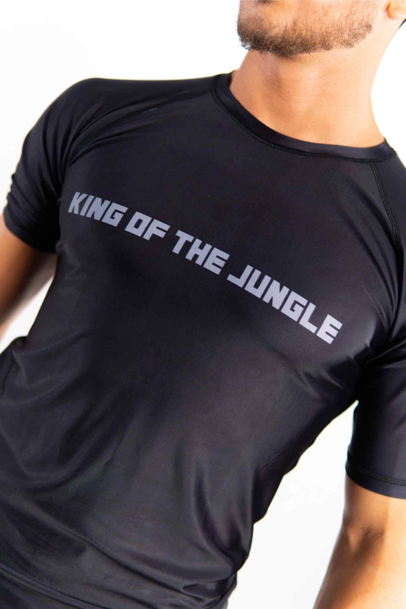RASHGUARD "KING OF THE JUNGLE" SHORT SLEEVE