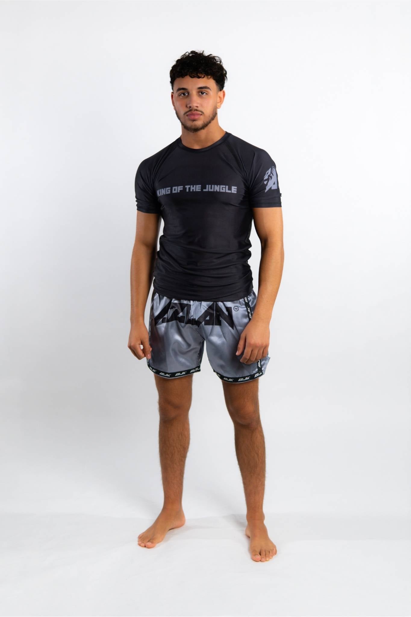 RASHGUARD "KING OF THE JUNGLE" SHORT SLEEVE