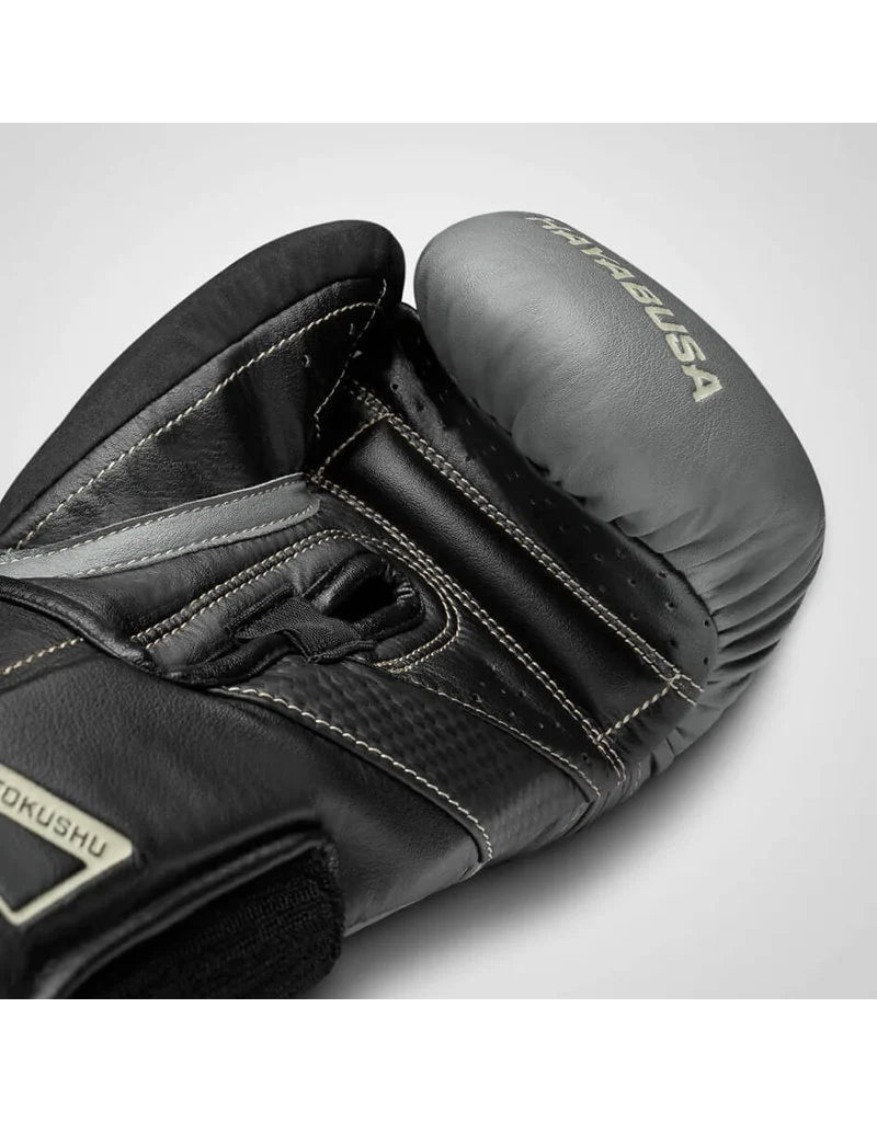 HAYABUSA T3 BOXING GLOVES COAL GRAY/BLACK