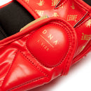 LEONE “DNA” MMA HANDSKER RØD/GULD