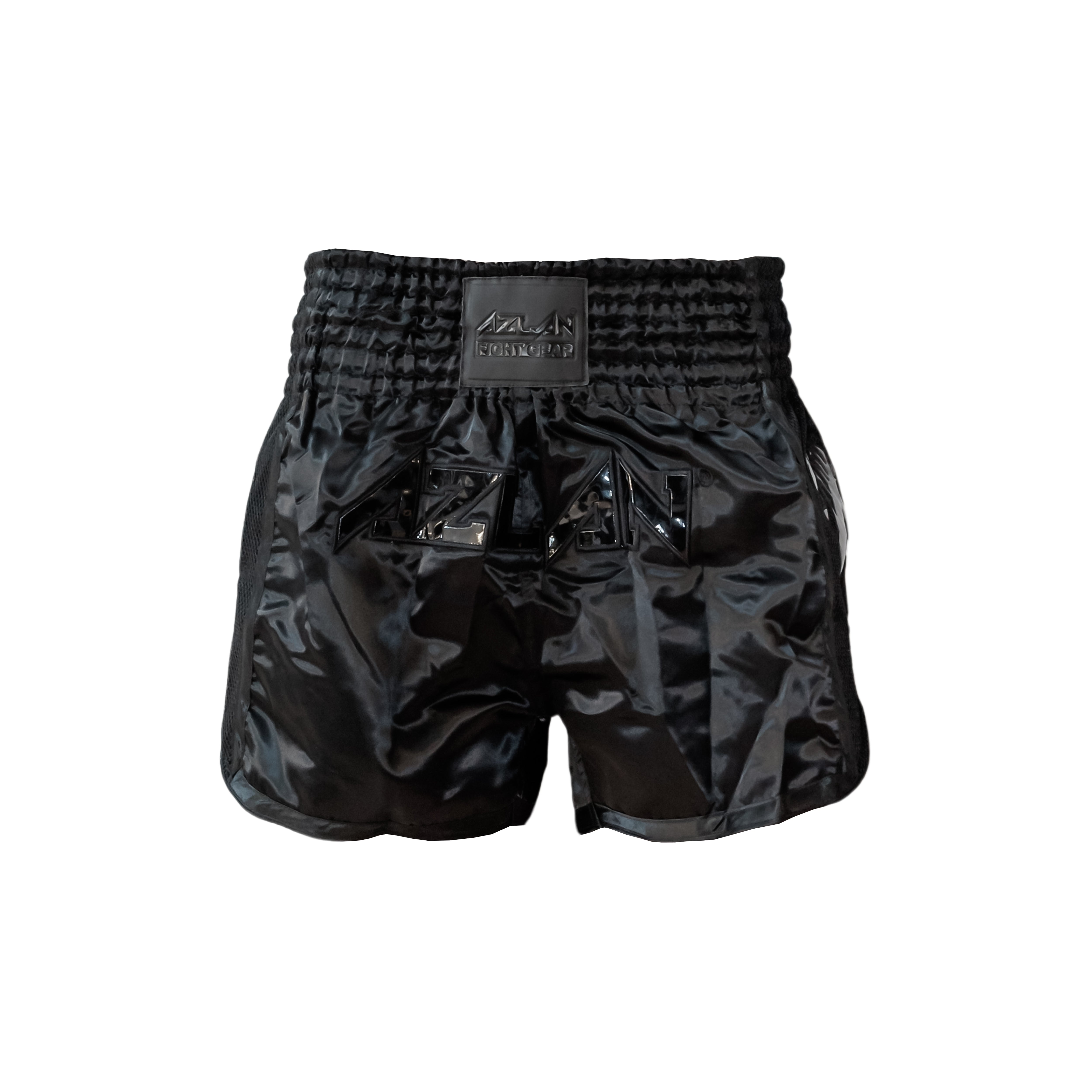 AZLAN MUAY THAI SHORTS "BLACK BEAST"