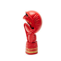 LEONE “DNA” MMA HANDSKER RØD/GULD