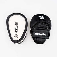 AZLAN MITTS SORT/HVID
