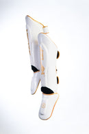 AZLAN SHINGUARDS “LIGHTNING” WHITE/GOLD