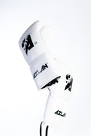 AZLAN "PRO" WHITE BOXING LACE UP BOXING GLOVES