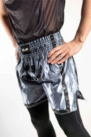 AZLAN X BADR FIGHT CLUB “BADR ARMY” MUAY THAI SHORTS