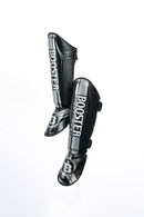 BOOSTER BENSKINNER SORT/SØLV