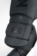 AZLAN "MATT BLACK" BOXING GLOVES 
