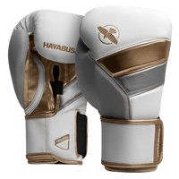 HAYABUSA T3 BOXING GLOVES WHITE/GOLD