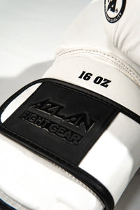 AZLAN “S10” BOKSE HANDSKER HVID/SORT