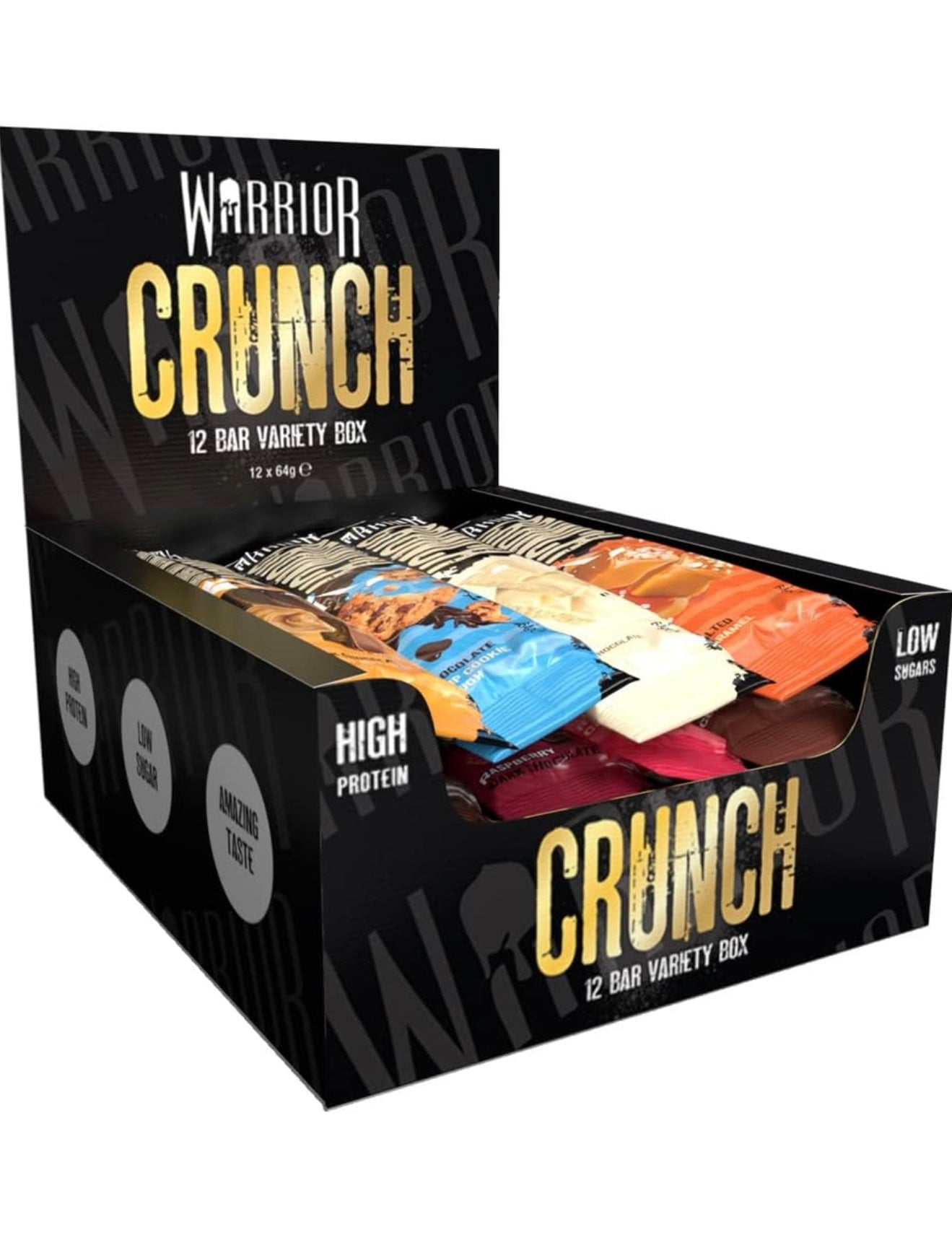 Warrior Crunch Bar (12stk blandet)