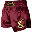 8 WEAPONS Strike Muay Thai Kickboxing Shorts Red Gold