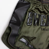 8 WEAPONS Muay Thai Shorts Carbon Underworld Olive Green