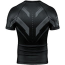 8 WEAPONS Rashguard SHIFT Short Sleeves Black Matt