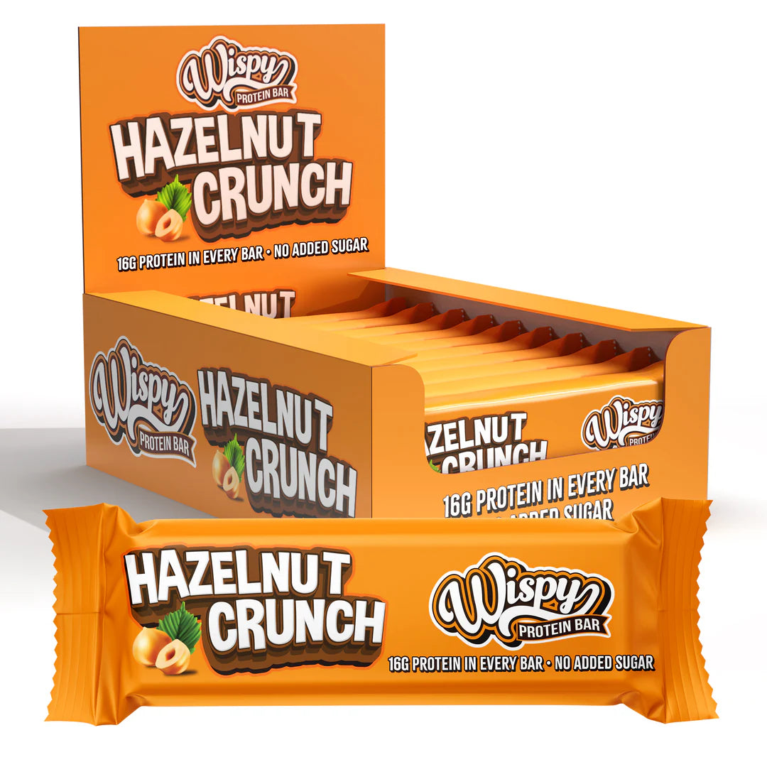 WISPY PROTEIN BAR - HAZELNUT CRUNCH (10X 55G)